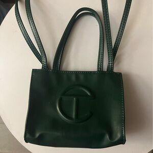 Telfar Small Olive Green Bag